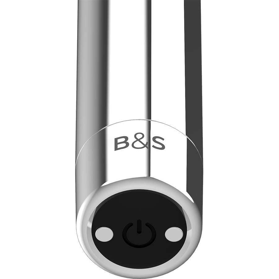 Black&silver-Kailan 2 Silver Vibrating Magnetic Bullet-Silikon · Vibratoren (Bild 2)