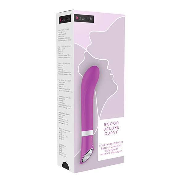 B Swish-B Good Deluxe Curve Flieder-Silikon, 5 Geschwindigkeiten, Wasserdicht · Vibratoren (Bild 2)