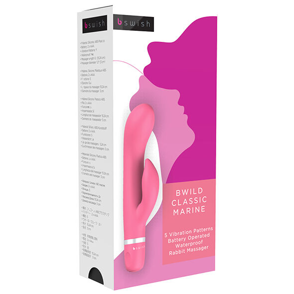 B Swish-Bild Classic Marine Rabbit Vibrator Guava-Silikon, 5 · Vibratoren (Bild 2)