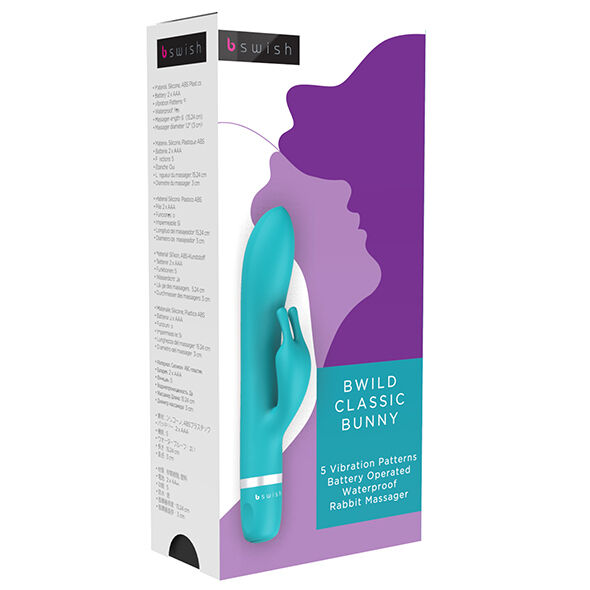 B Swish-Bild Classic Bunny Vibrator Jade-Silikon, 5 Geschwindigkeiten · Vibratoren (Bild 2)