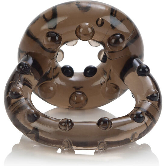 Calexotics-Doppelstern Ring für Penis und Hoden-TPR · Penisringe & -hüllen (Bild 2)