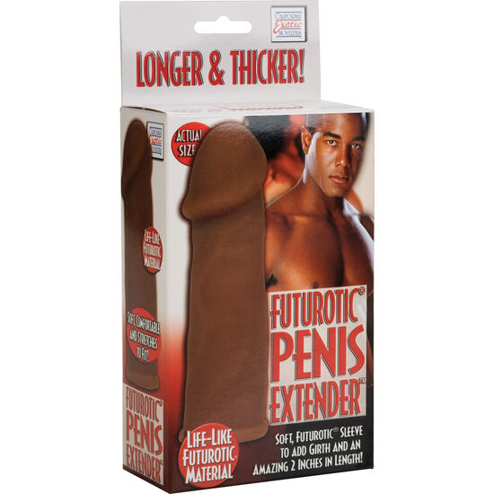 Calexotics-Zukünftiger Braun-TPR Penis-Extender · Penisringe & -hüllen (Bild 2)