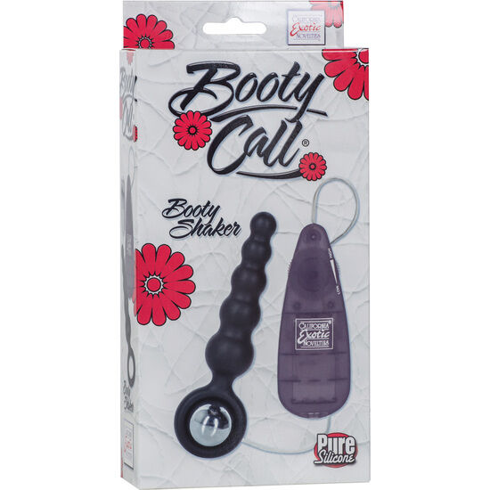 Calexotics-Booty Call Booty Shaker Schwarz-Silikon, Fernbedienung · Vibratoren (Bild 2)