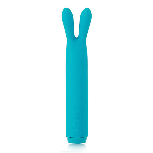 Je Joue-Bullet Rabbit Teal Strong-Silikon, 7 Stufen, wiederaufladbar