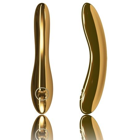 Lelo-Inez 24 K Gold Vibrator-5 Geschwindigkeiten, Wiederaufladbar, USB · Vibratoren