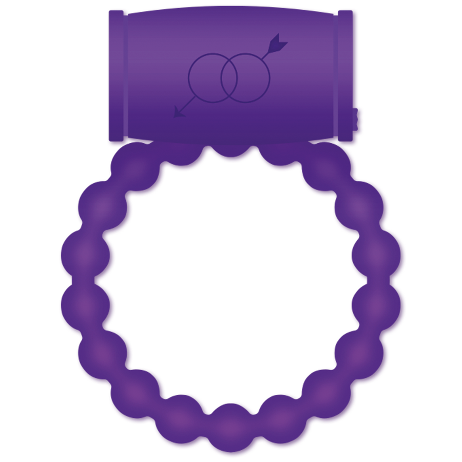 Casual Love-25 Ring Vibrator für Paar Lila-Silikon · Sextoys