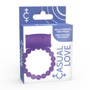 Casual Love-25 Ring Vibrator für Paar Lila-Silikon · Sextoys (Bild 3)