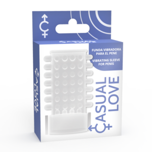 Casual Love-Penishülle Vibrator Ring Transparent-TPR · Sextoys (Bild 5)