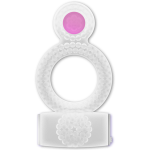 Casual Love-Vibrierender Ring mit doppeltem Vergnügen, TPR, Wasserdicht · Sextoys (Bild 5)