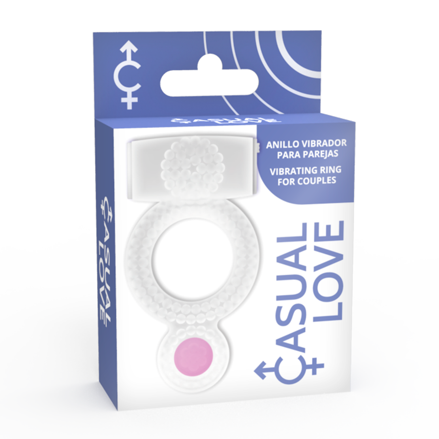 Casual Love-Vibrierender Ring mit doppeltem Vergnügen, TPR, Wasserdicht · Sextoys (Bild 7)