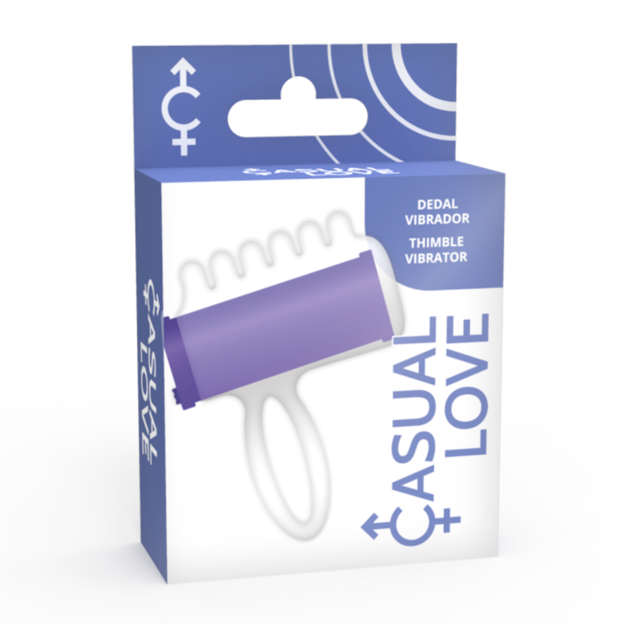 Casual Love-Finger Fun Lila-TPR · Vibratoren (Bild 2)