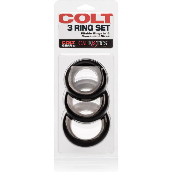 Calexotics-Colt Set 3 Silikonringe · Penisringe & -hüllen (Bild 3)