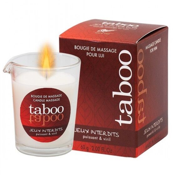 Ruf-Taboo Kerze Massage für El Jeux Prohibits Aroma · Erotische Massage