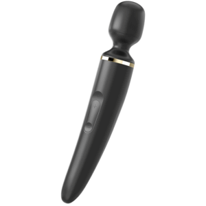 Satisfyer Wand-Woman Woman Black-Silikon, 5 Geschwindigkeiten, USB · Vibratoren