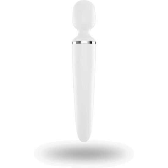 Satisfyer Wand-Woman White-Silikon, 10 Geschwindigkeiten, USB · Vibratoren (Bild 3)