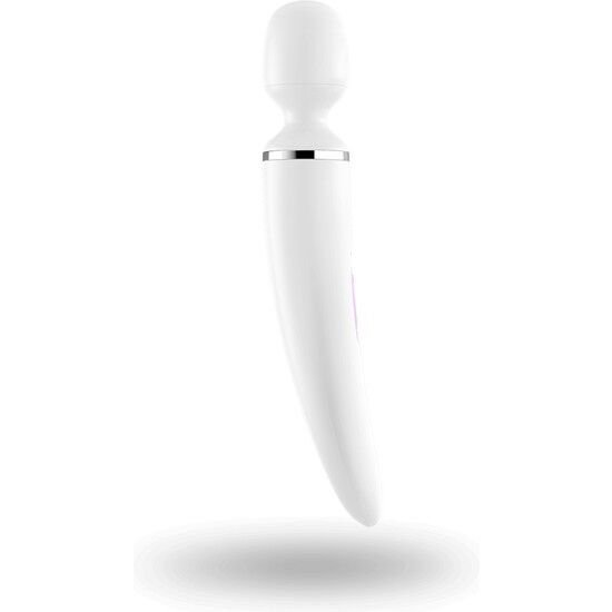 Satisfyer Wand-Woman White-Silikon, 10 Geschwindigkeiten, USB · Vibratoren (Bild 4)