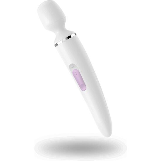 Satisfyer Wand-Woman White-Silikon, 10 Geschwindigkeiten, USB · Vibratoren (Bild 5)