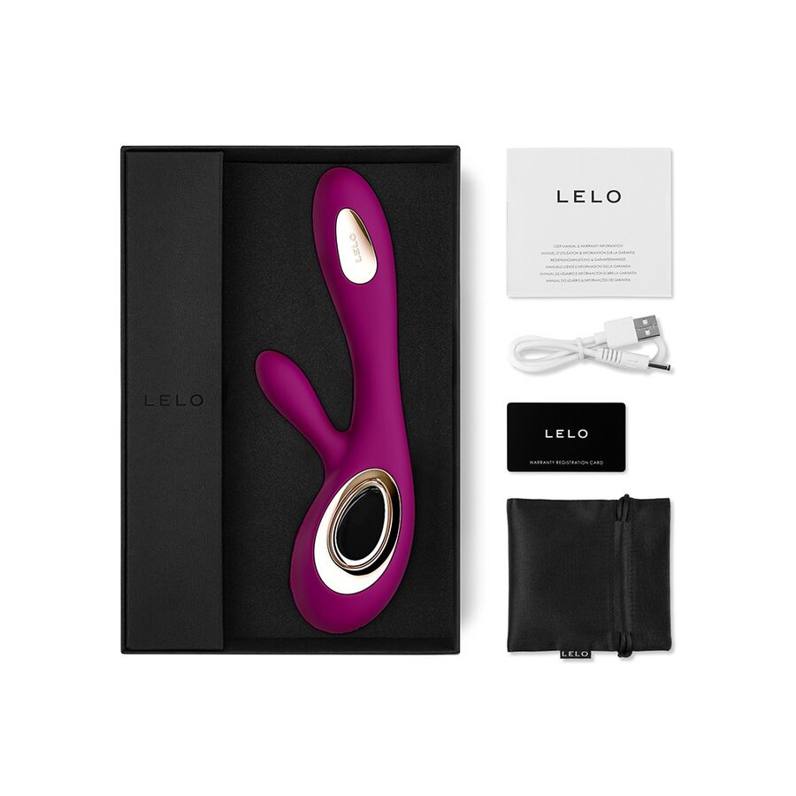 Lelo-Soraya Wave Vibrator Rabbit Silikon Wiederaufladbar, USB · Vibratoren (Bild 2)