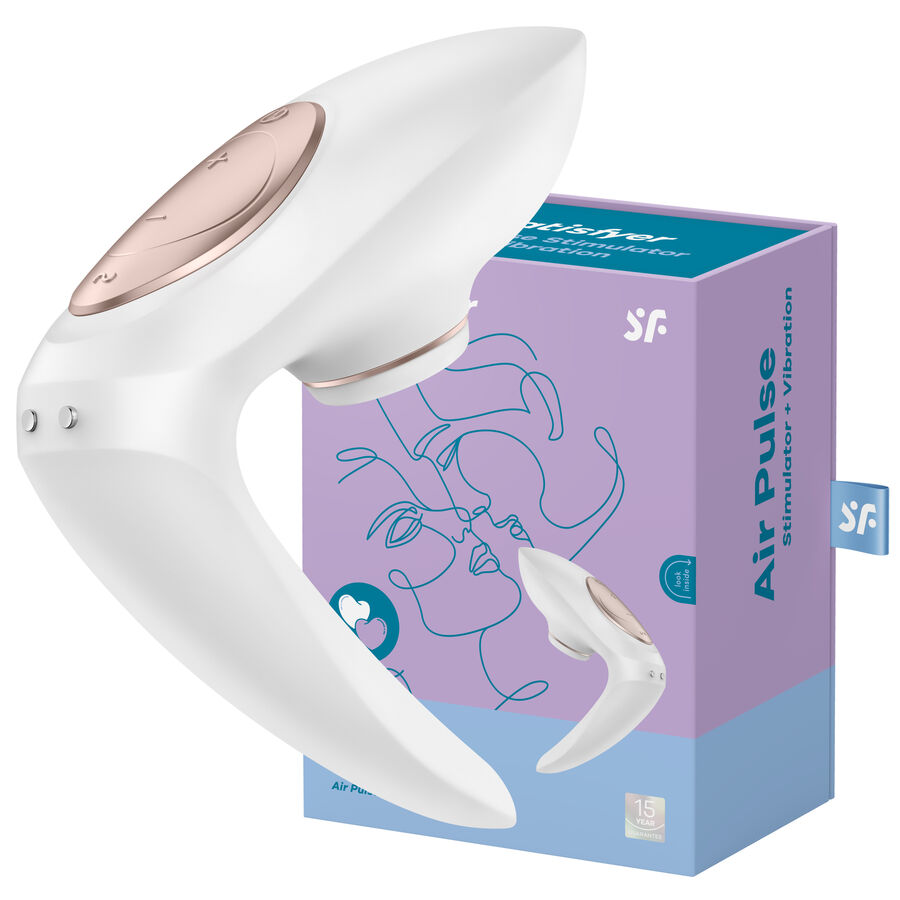 Satisfyer Air Pulse-Pro 4 Paare 2020 Ausgabe-Silikon, 10 Geschwindigkeiten · Vibratoren (Bild 6)