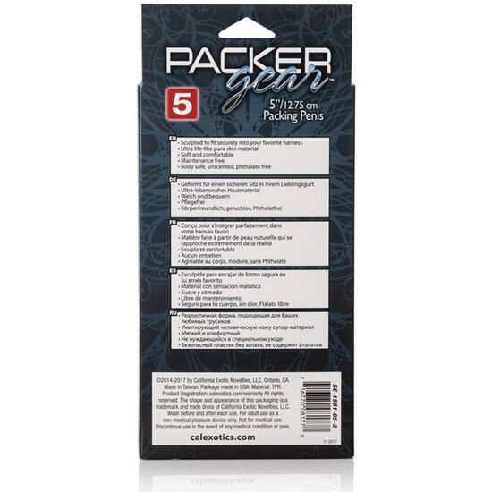 Calexotics-Penis Packer Realistic Flesh 14,5 cm-TPR · Sextoys (Bild 3)