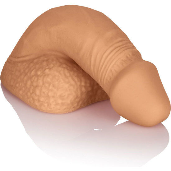 Calexotics-Penis Packer aus Silikon 12.75 cm Karamell-Wasserdicht