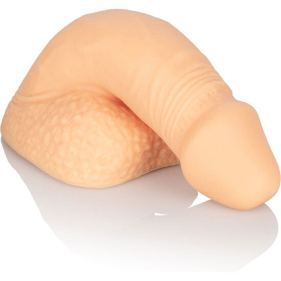 Calexotics-Silikon-Penis für Packing 12.75 cm Hautfarben