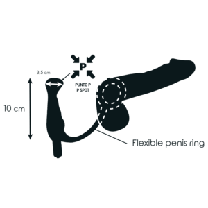 Addicted Toys-Vibrator Prost Tico Black 10 cm-Silikon · Sextoys (Bild 2)