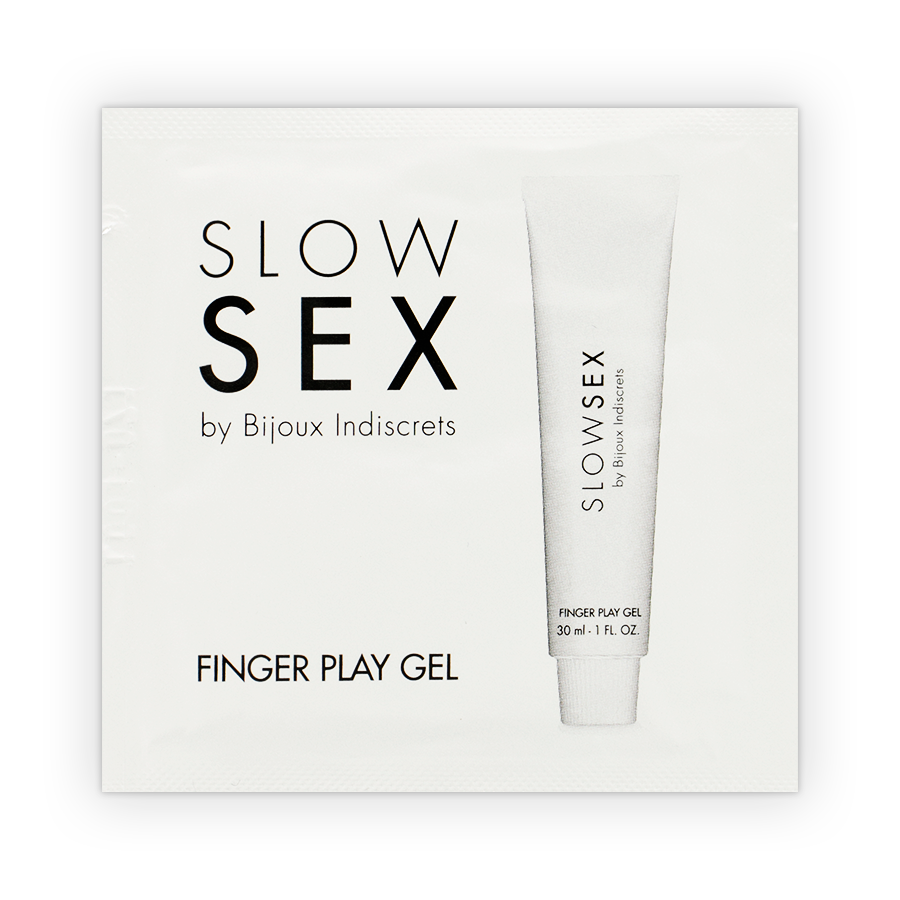 Bijoux Slow Sex-Slow Sex Gel Finger-Play-Massage, Einzeldosis · Kosmetika & Aphrodisiaka