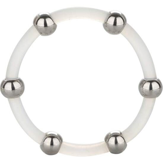 Calexotics-Ring aus Silikon mit Perlen aus Stahl · Sextoys (Bild 5)