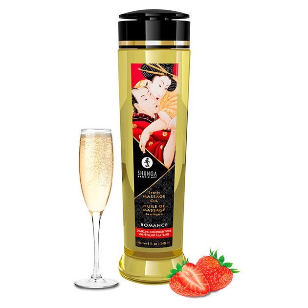 Shunga Oils-Erotic Romance Massageöl 240 ml · Erotische Massage
