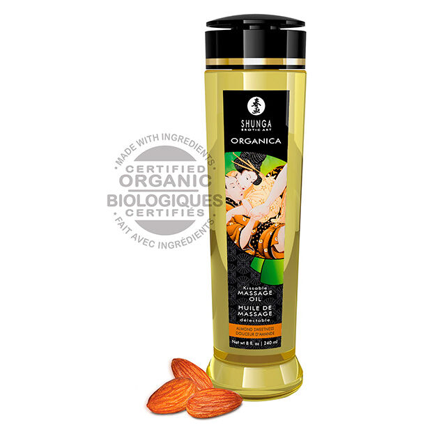 Shunga Oils-Organisches Massageöl Mandel 240 ml · Kosmetika & Aphrodisiaka