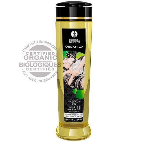 Shunga Oils-Natürliches Bio-Massageöl 240 ml