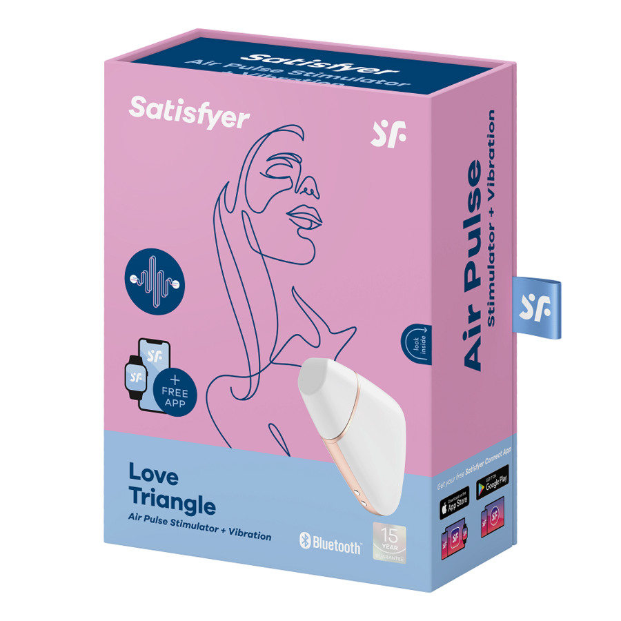 Satisfyer-Stimulator Love Triangle Air Pulse · Vibratoren (Bild 7)