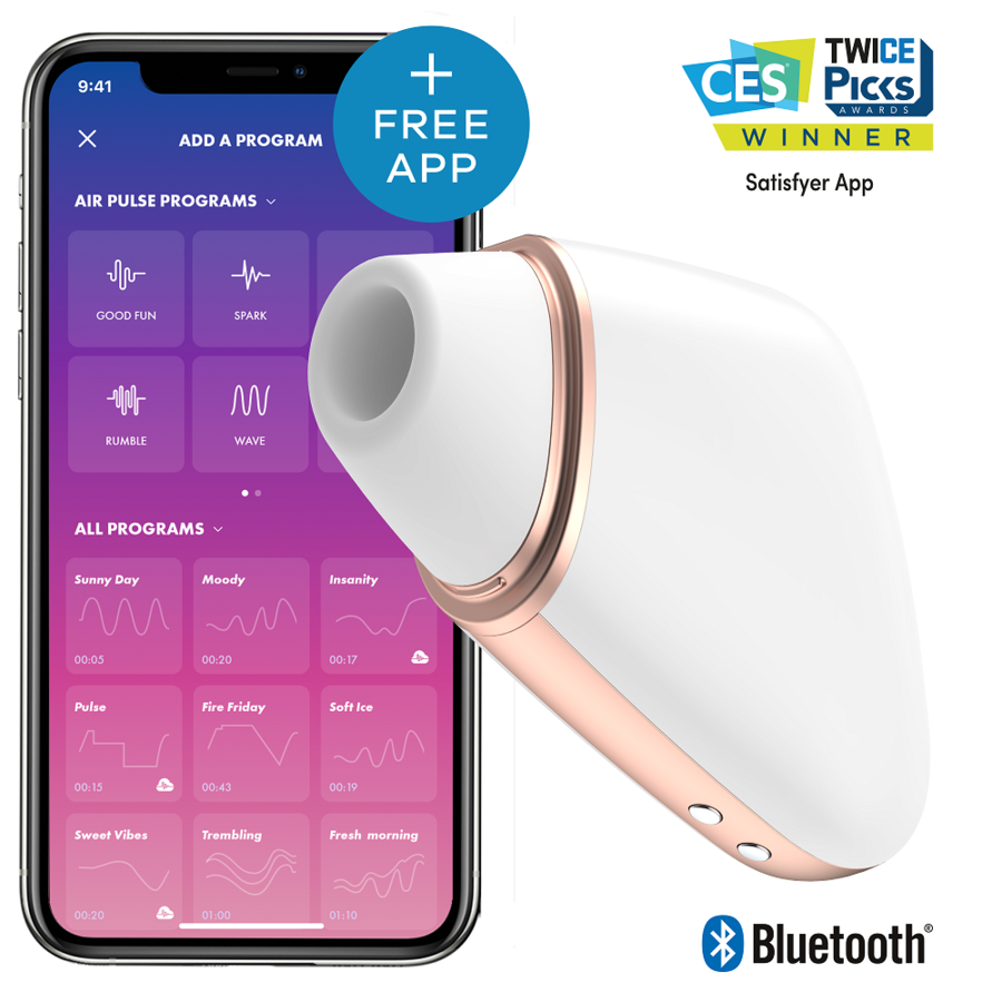 Satisfyer-Stimulator Love Triangle Air Pulse