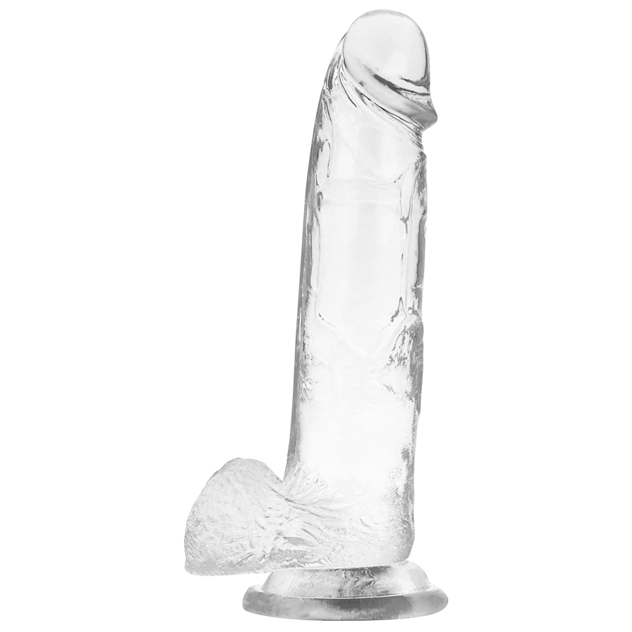 X Ray-Dildo Transparent mit Hoden 22 cm -o- 4.6 cm-Jelly · Strap-on & Harness (Bild 6)