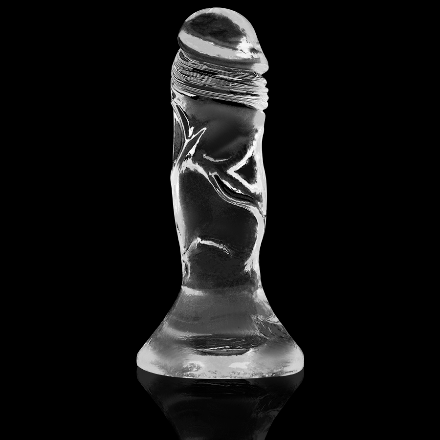 X Ray-Dildo Transparent Clear Cock 12 cm -o- 2.6 cm-Jelly, Saugnapf · Sextoys (Bild 4)