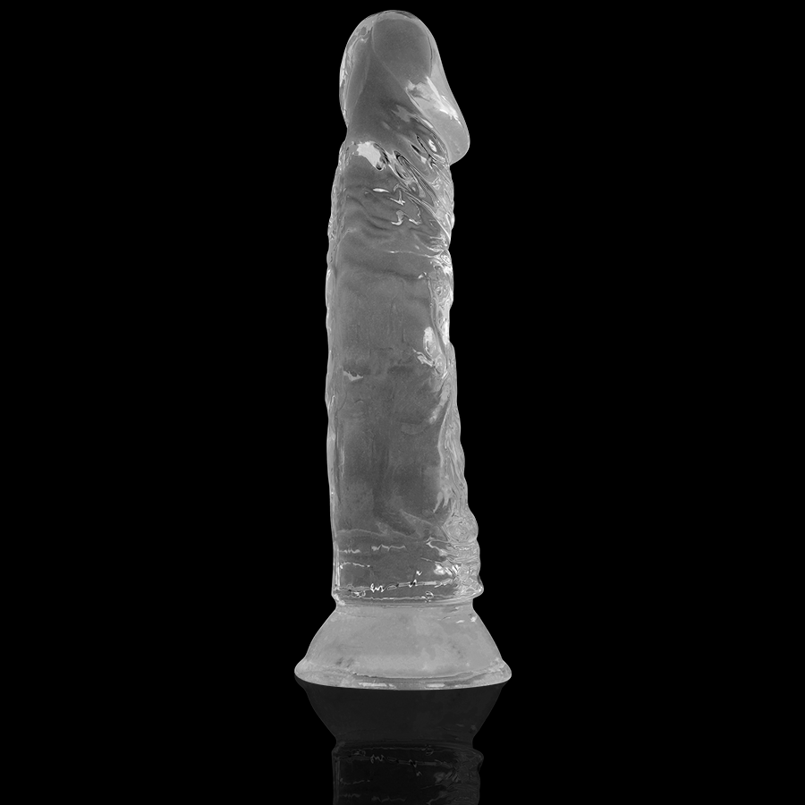 X Ray-Clear Cock 19 cm -o- 4 cm-Jelly, Saugnapf · Strap-on & Harness (Bild 4)