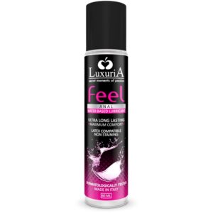Intimateline Luxuria-Luxuria Feel Anal Gleitgel auf Wasserbasis