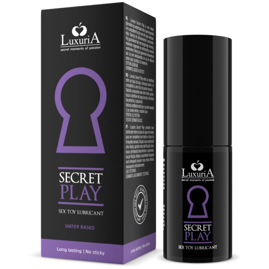 Intimateline Luxuria-Secret Play Gleitgel für Sexspielzeug