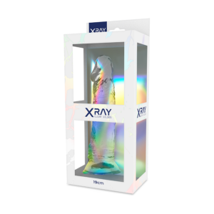 X Ray-Clear Cock 19 cm -o- 4 cm-Jelly, Saugnapf · Strap-on & Harness (Bild 2)