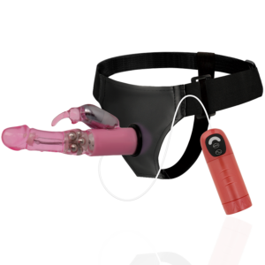 Harness Attraction-Rnes Daniel mit Vibration und Drehung 18 cm – Ø · Strap-on & Harness (Bild 3)