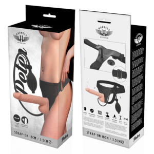 Harness Attraction-Rnes Peter mit Peitsche 18 cm -o- 3.5 cm · Vibratoren (Bild 2)