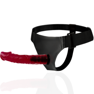 Harness Attraction-Realistischer Penis Drehung 19 cm – Ø 4 cm-TPR · Strap-on & Harness (Bild 4)