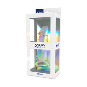 X Ray-Xray Clear Dildo Transparent 16.5 cm X 4 cm-Jelly, Saugnapf · Sextoys (Bild 3)