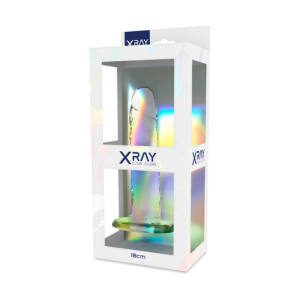 X Ray-Transparent Penis 18 cm -o- 4 cm-Jelly, Saugnapf · Strap-on & Harness (Bild 2)