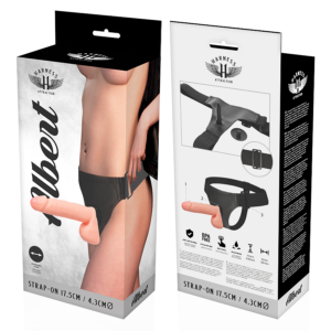 Harness Attraction-Rnes Albert Realistisch 17.5 cm -o- 4.3 cm-TPR · Strap-on & Harness (Bild 5)