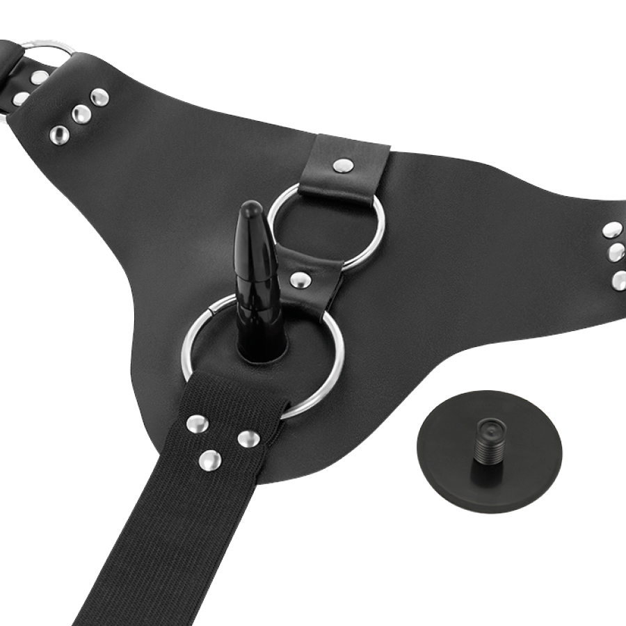 Harness Attraction-Rnes Taylor Deluxe 18 cm -o- 4.5 cm-TPR · Strap-on & Harness (Bild 3)