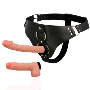 Harness Attraction-Rnes Murdock 19.8 + 15 cm -o- 4 cm-TPR, Drehung · Strap-on & Harness (Bild 7)
