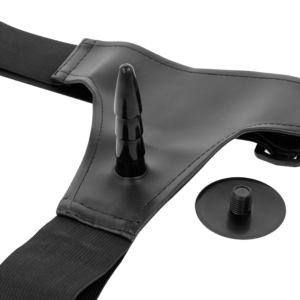 Harness Attraction-Rnes Jackson 19.8 cm -o- 4.2 cm-TPR, Drehung · Strap-on & Harness (Bild 4)