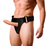 Harness Attraction-Rnes Hollow Benny mit Vibrator 15 cm -o- 4.5 cm · Strap-on & Harness